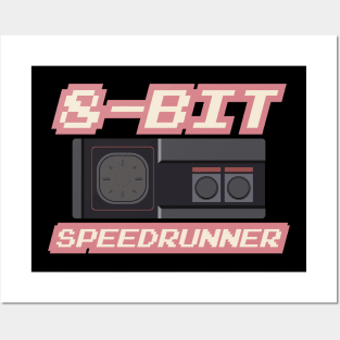 8-Bit Speedrunner Posters and Art